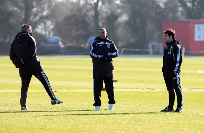 Framed Print : Bristol City First Team Training - January 2011 Framed Print : Bristol City First Team Training - January 2011