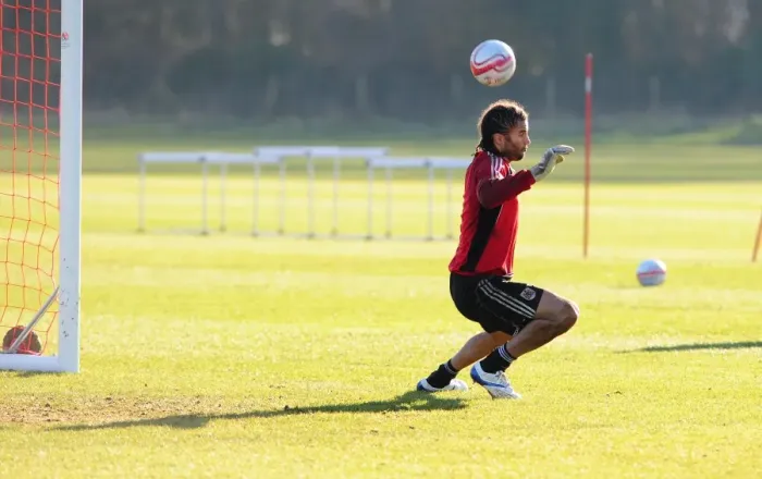 Framed Print : Bristol City First Team Training: January 2011 - Season 10-11