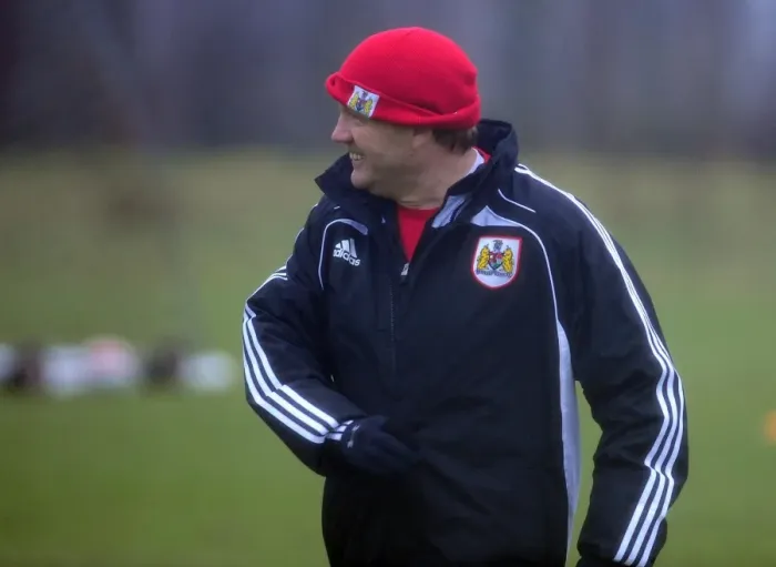 Framed Print : Bristol City First Team: Training Session - January 13, 2011