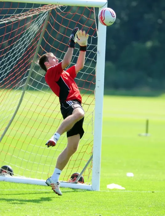 Framed Print : Bristol City First Team: Training Session - Season 10-11 (Episode 9, 2-9-11)