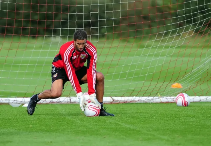 Framed Print : Bristol City First Team: Training Session - September 9, 2010 (Season 10-11)