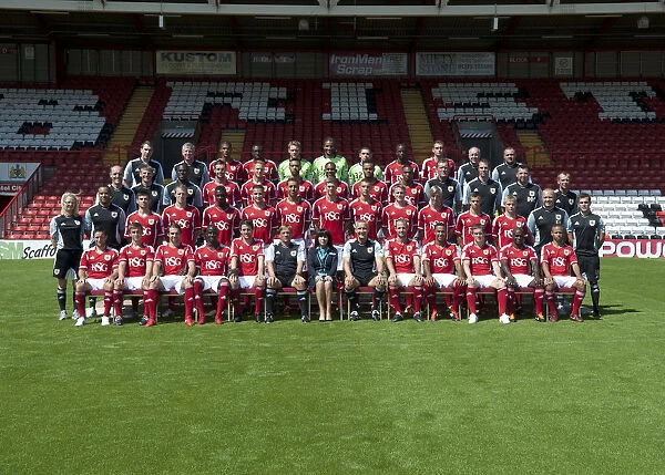 Bristol City First Team: United in Blue (2011-2012) - Season 11-12 Team Photo