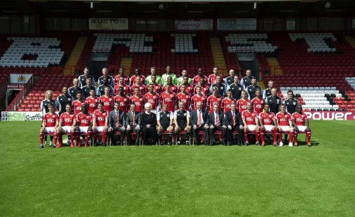Framed Print : Bristol City First Team: United in Season 11-12
