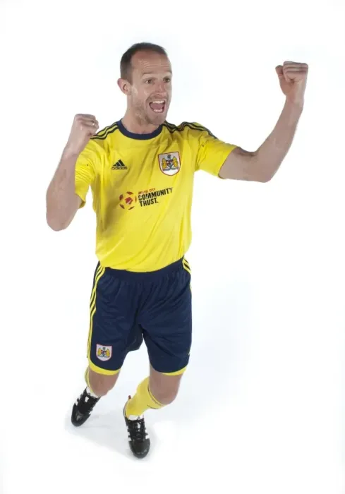 Framed Print : Bristol City First Team: Unveiling the New Kits for Season 11-12