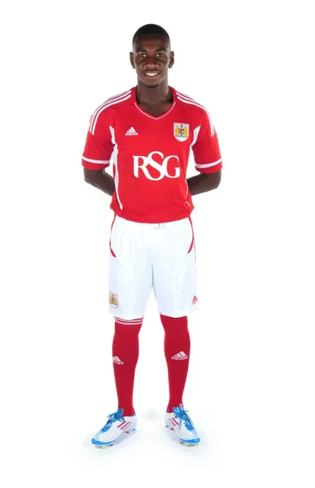 Framed Print : Bristol City First Team: Unveiling the New Kits for Season 11-12