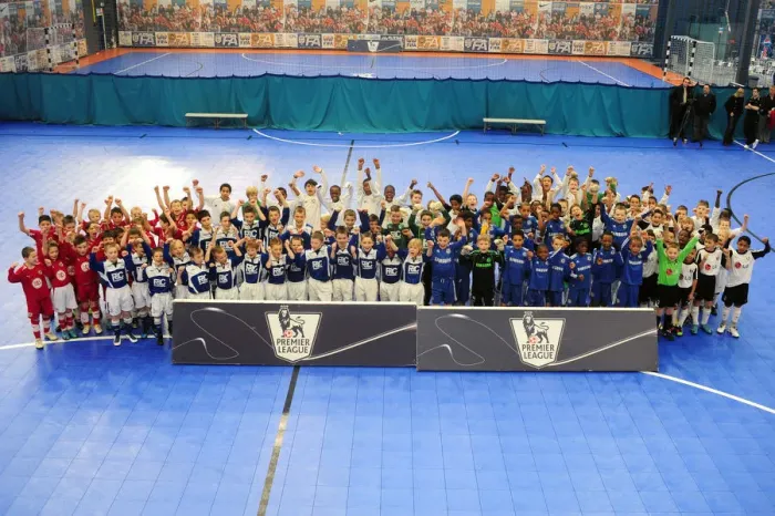 Framed Print : Bristol City First Team vs. Birmingham City: Academy Futsal Tournament - Season 09-10