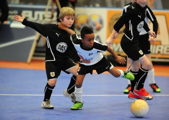 Framed Print : Bristol City First Team vs Fulham: Academy Futsal Tournament (Season 09-10)