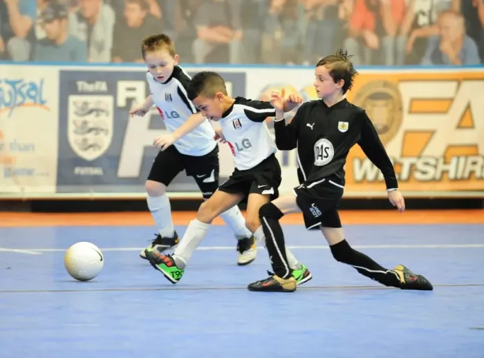 Framed Print : Bristol City First Team vs Fulham: Academy Futsal Tournament (Season 09-10)