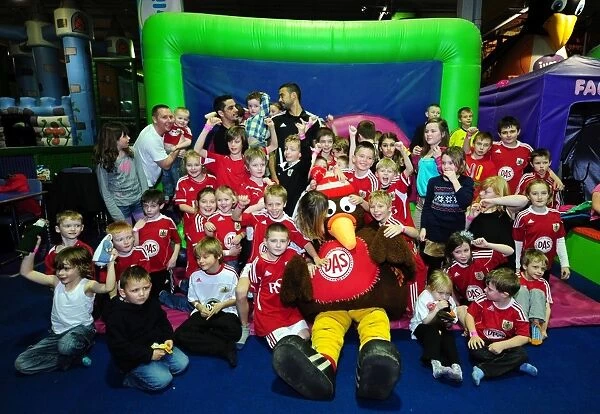 Bristol City First Team's Christmas Party with Cty Redz - Season 11-12