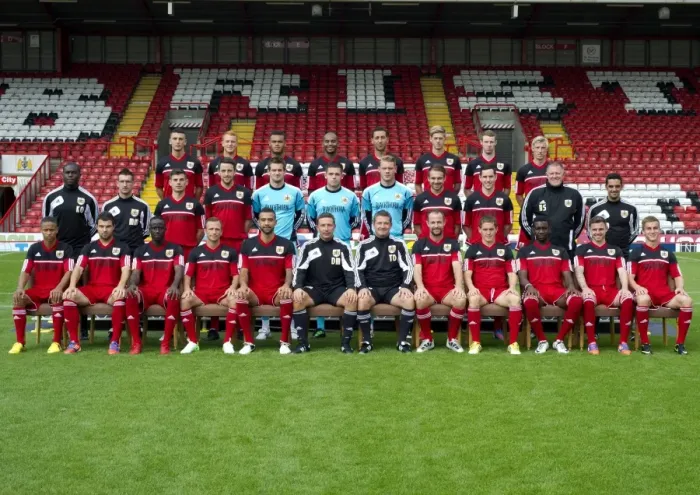 Framed Print : Bristol City Football Club: 2012-2013 Squad Photo