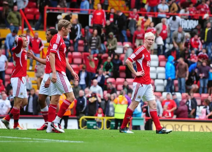 Framed Print : Bristol City Football Club: Championship Clash with Brighton - Final Whistle at Ashton Gate Stadium (September 10, 2011) Framed Print : Bristol City Football Club: Championship Clash with Brighton - Final Whistle at Ashton Gate Stadium (September 10, 2011)