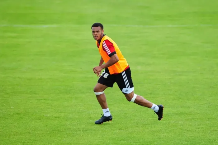 Framed Print : Bristol City Football Club: Aaron Hollaway in Action during Pre-Season Training, July 2012