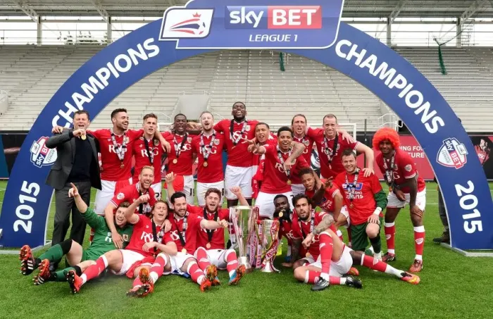 Framed Print : Bristol City Football Club: Celebrating Double Victory - Sky Bet League One and JPT Trophies (3 May 2015) Framed Print : Bristol City Football Club: Celebrating Double Victory - Sky Bet League One and JPT Trophies (3 May 2015)