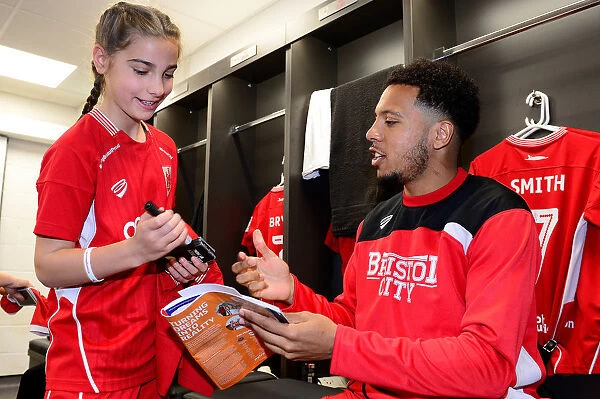 Bristol City Football Club: A Day with the Mascots - Behind the Scenes at Ashton Gate during Bristol City vs. Wolverhampton Wanderers (08.04.2017)
