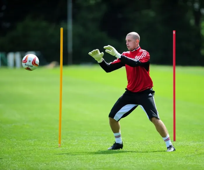 Framed Print : Bristol City Football Club: Frank Fielding at Pre-Season Training, June 2013 Framed Print : Bristol City Football Club: Frank Fielding at Pre-Season Training, June 2013