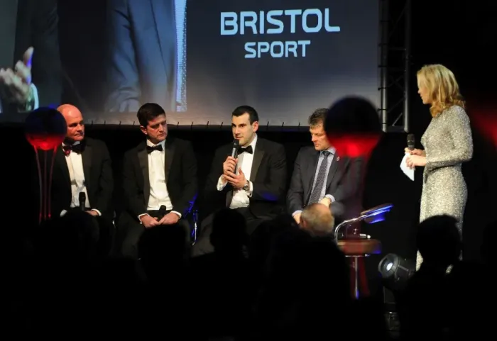 Framed Print : Bristol City Football Club Gala Dinner at Marriott Hotel (February 2015)