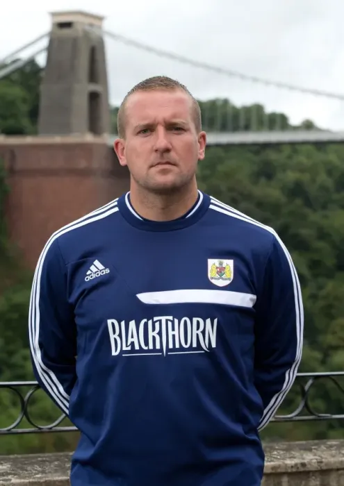 Framed Print : Bristol City Football Club: Goalkeeping Coach Lee Kendall at Avon Gorge Hotel - 31st July 2013 Framed Print : Bristol City Football Club: Goalkeeping Coach Lee Kendall at Avon Gorge Hotel - 31st July 2013