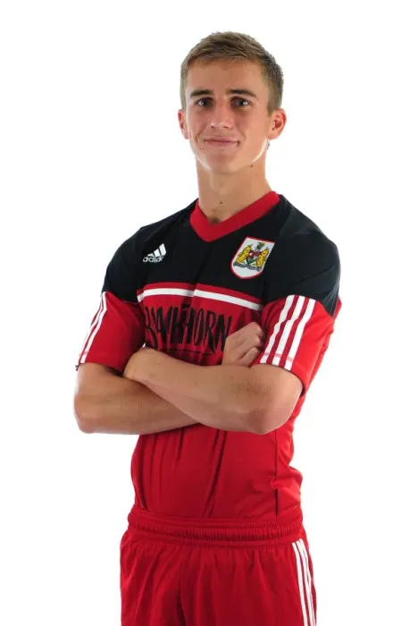 Framed Print : Bristol City Football Club: Joe Bryan's Intense Focus during Pre-Season Training at Ashton Gate Stadium