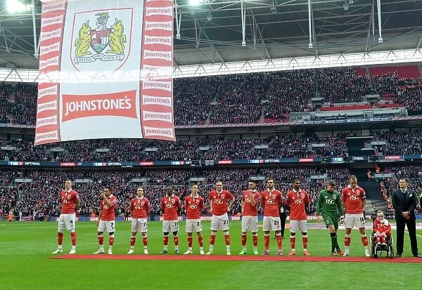 Bristol City Football Club at the Johnstone's Paint Trophy Final, Wembley Stadium (vs Walsall), 2015