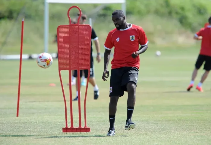 Framed Print : Bristol City Football Club: Karleigh Osborne in Training (July 2, 2014) Framed Print : Bristol City Football Club: Karleigh Osborne in Training (July 2, 2014)