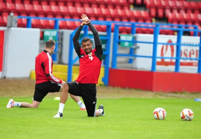 Framed Print : Bristol City Football Club: Liam Fontaine Leads Pre-Season Training, July 2012 Framed Print : Bristol City Football Club: Liam Fontaine Leads Pre-Season Training, July 2012
