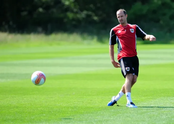 Framed Print : Bristol City Football Club: Louis Carey Leads Pre-Season Training Framed Print : Bristol City Football Club: Louis Carey Leads Pre-Season Training