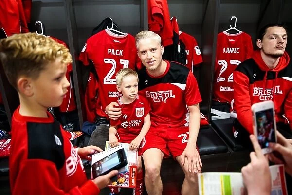 Bristol City Football Club: Mascots Unite in the Dressing Room before Sky Bet Championship Match (2017)