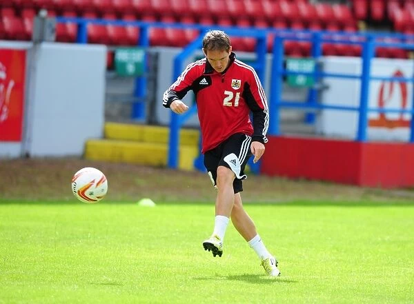 Bristol City Football Club: Neil Kilkenny in Pre-Season Training, July 2012