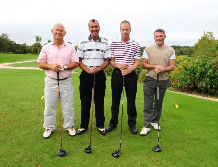 Framed Print : Bristol City Football Club: Season 11-12 Golf Day with the First Team