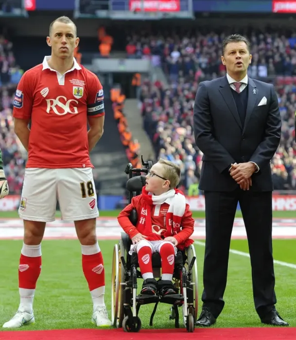 Framed Print : Bristol City Football Club: Steve Cotterill, Oskar Pycroft, and Aaron Wilbraham Unite for Johnstone's Paint Trophy Final at Wembley Stadium Framed Print : Bristol City Football Club: Steve Cotterill, Oskar Pycroft, and Aaron Wilbraham Unite for Johnstone's Paint Trophy Final at Wembley Stadium
