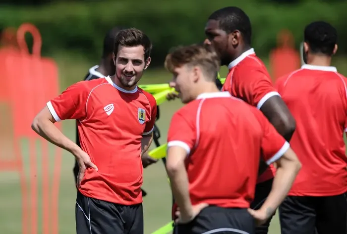 Framed Print : Bristol City Football Club: Training Sessions, July 2014 Framed Print : Bristol City Football Club: Training Sessions, July 2014