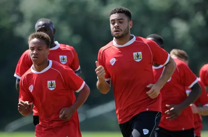 Framed Print : Bristol City Football Club: Training Sessions, July 2014 Framed Print : Bristol City Football Club: Training Sessions, July 2014