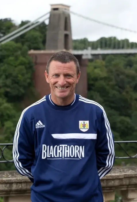 Framed Print : Bristol City Football Club: Under-21 Team Photo at Avon Gorge Hotel with Coach Mark O'Connor