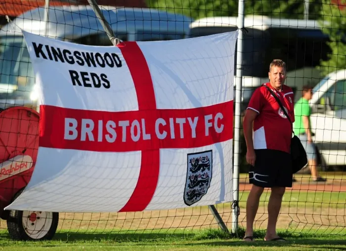 Framed Print : Bristol City Football Club: Uniting Fans with Waving Flags Against Helsingborgs IF Framed Print : Bristol City Football Club: Uniting Fans with Waving Flags Against Helsingborgs IF