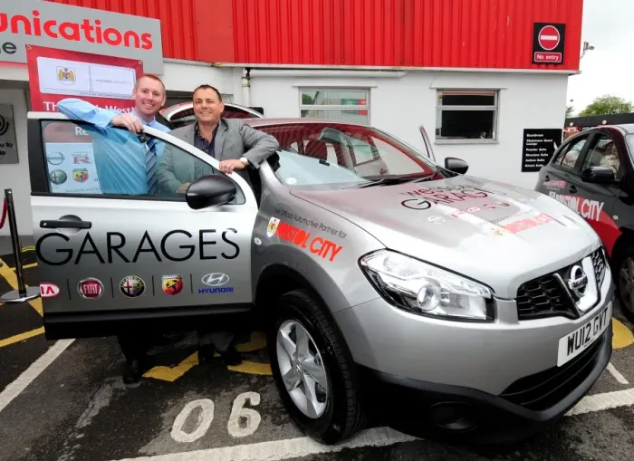 Framed Print : Bristol City Football Club: Wessex Garages Hands Over New Media Car to Adam Baker at Open Day Framed Print : Bristol City Football Club: Wessex Garages Hands Over New Media Car to Adam Baker at Open Day