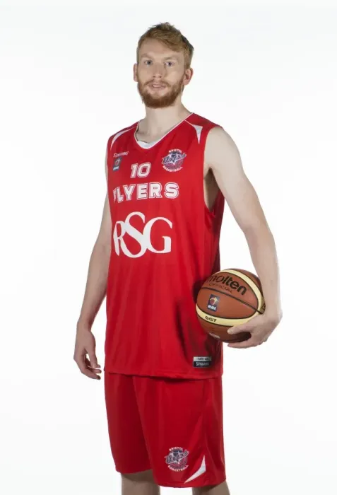Framed Print : Bristol City Football Star Mathias Seilund Trains with Basketball Team, Bristol Academy Flyers Framed Print : Bristol City Football Star Mathias Seilund Trains with Basketball Team, Bristol Academy Flyers
