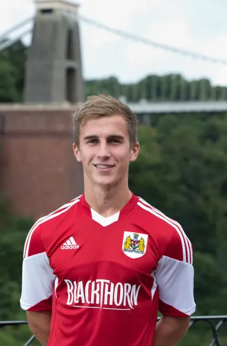 Framed Print : Bristol City Football Team: Joe Bryan's Intense Gaze at Clifton Suspension Bridge during 2013 Pre-Season Portraits Framed Print : Bristol City Football Team: Joe Bryan's Intense Gaze at Clifton Suspension Bridge during 2013 Pre-Season Portraits