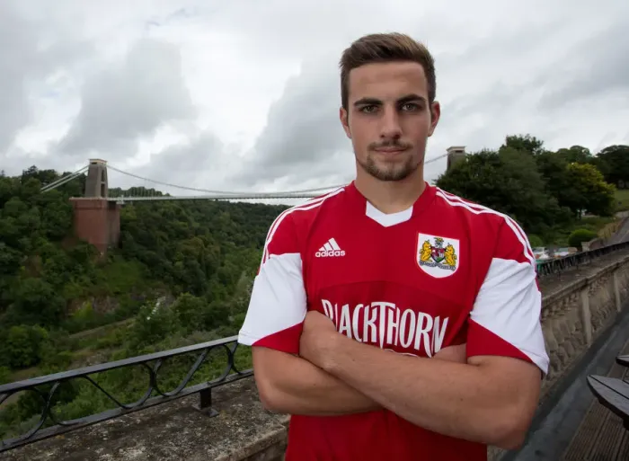 Framed Print : Bristol City Football Team at Avon Gorge Hotel: 2013 Head Shots Near Clifton Suspension Bridge - Lewis Hall