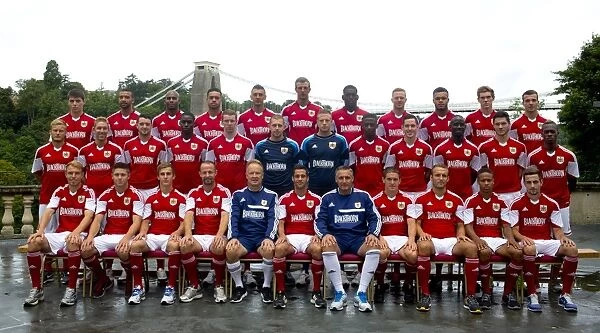Bristol City Football Team Group Photo (July 2013)
