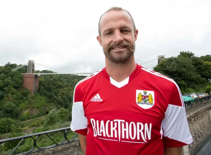 Framed Print : Bristol City Football Team Portraits with Albert Adomah at Avon Gorge Hotel (July 2013)
