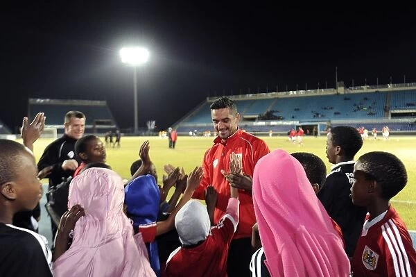 Bristol City Footballers Connect with Children from SOS Village in Botswana after Donation