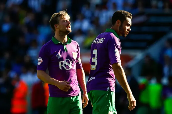 Framed Print : Bristol City Footballers Wade Elliott and Derrick Williams Watching the Action at Notts County's Meadow Lane, 2014 Framed Print : Bristol City Footballers Wade Elliott and Derrick Williams Watching the Action at Notts County's Meadow Lane, 2014
