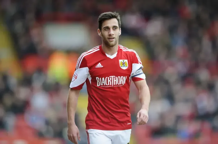 Framed Print : Bristol City Forward Sam Baldock Ponders at Ashton Gate during Bristol City vs Gillingham, Sky Bet League One Game (March 1, 2014) Framed Print : Bristol City Forward Sam Baldock Ponders at Ashton Gate during Bristol City vs Gillingham, Sky Bet League One Game (March 1, 2014)