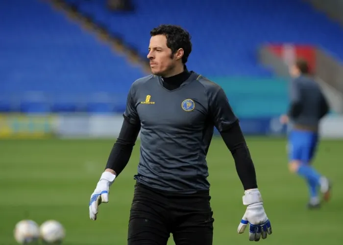 Framed Print : Former Bristol City Goalkeeper Chris Weale Faces His Old Team: Shrewsbury Town vs. Bristol City, 08-03-2014 Framed Print : Former Bristol City Goalkeeper Chris Weale Faces His Old Team: Shrewsbury Town vs. Bristol City, 08-03-2014