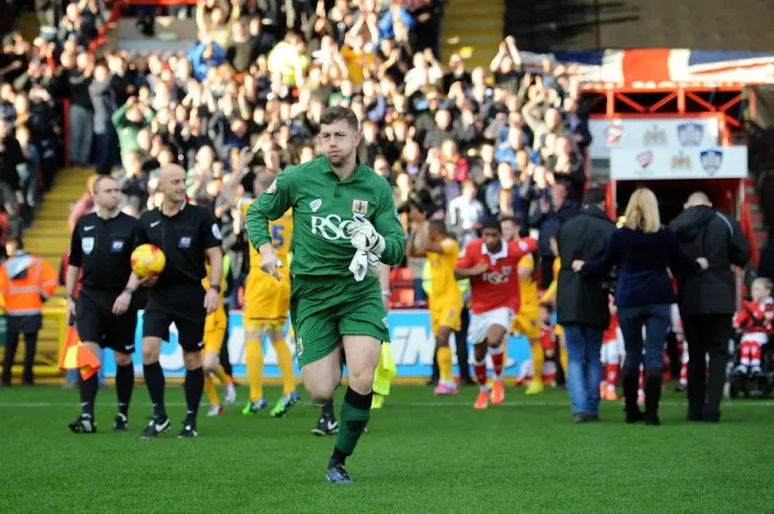 Framed Print : Bristol City Goalkeeper Frank Fielding in Action Against Preston North End, 2014 Framed Print : Bristol City Goalkeeper Frank Fielding in Action Against Preston North End, 2014