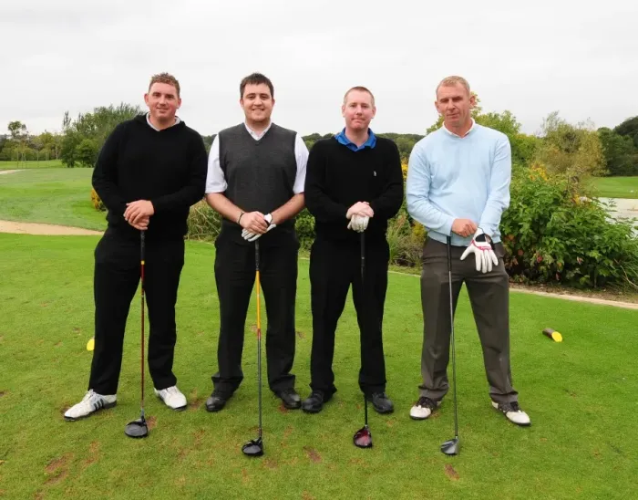 Framed Print : Bristol City Golf Day: A Swing in Football - Season 11-12