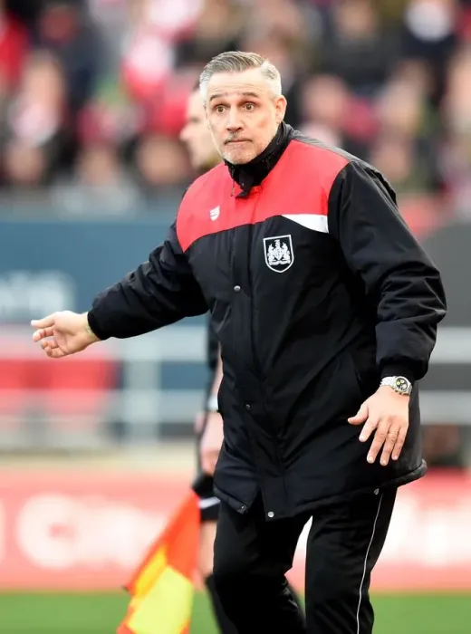 Framed Print : Bristol City Interim Manager John Pemberton Leads Team Against Middlesbrough in Sky Bet Championship Match, Ashton Gate Stadium, Bristol, England (16 / 01 / 2016)