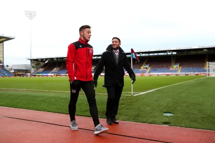 Framed Print : Bristol City: Johnson and Brownhill Arrive at Turf Moor for Burnley Showdown Framed Print : Bristol City: Johnson and Brownhill Arrive at Turf Moor for Burnley Showdown