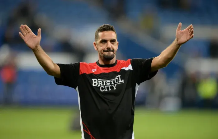Framed Print : Bristol City Kit Man Scott Murray at Cardiff City Stadium during Cardiff City vs. Bristol City Championship Match, October 14, 2016