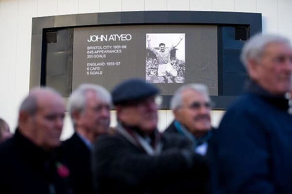 Bristol City Legends Gather for John Atyeo's Statue Unveiling at Ashton Gate